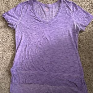 Lane Bryant Lavender Short Sleeve Tee